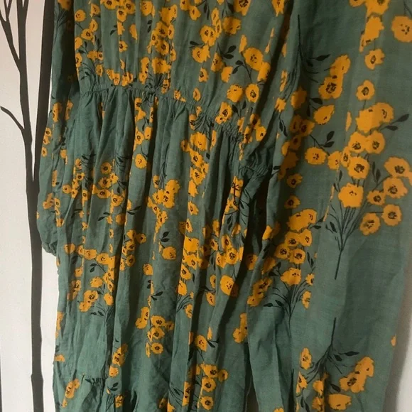 Floral Long Sleeve Maxi Dress - Picture 6 of 7